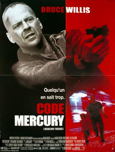 Affiche - CODE MERCURY - 40x55cm