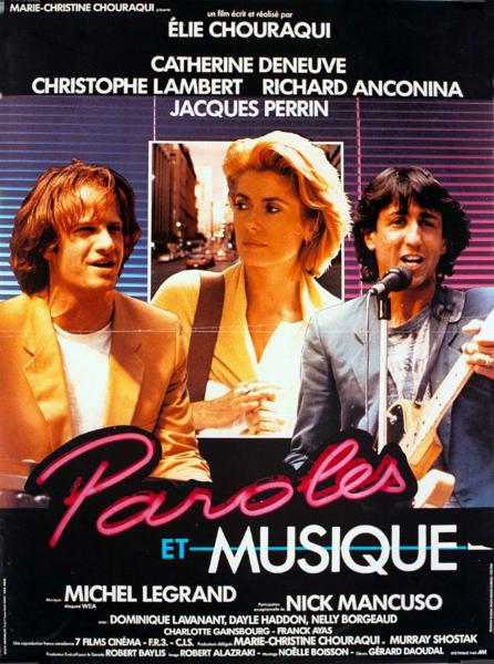 Affiche - PAROLES ET MUSIQUE - 40x55cm