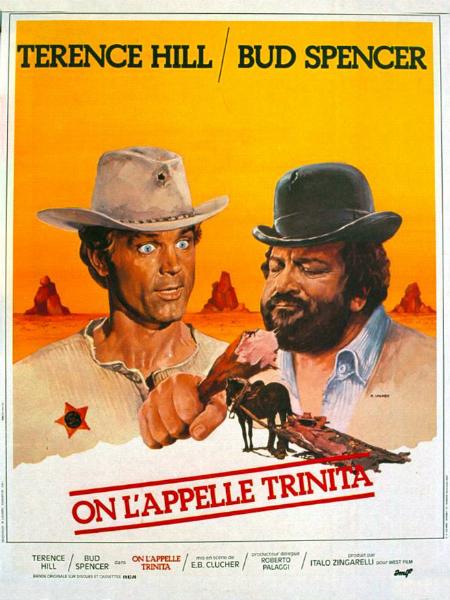 Affiche - ON L'APPELLE TRINITA - 40x55cm