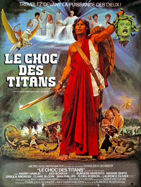 Affiche - CHOC DES TITANS (le) - 40x55cm