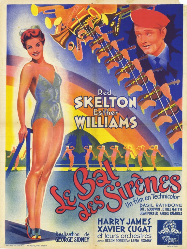 Repro 30x40cm - BAL DES SIRENES (le) - Française