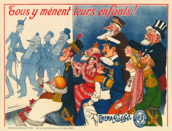 Repro 30x40cm - TOUS Y MENENT LEURS ENFANTS - Française