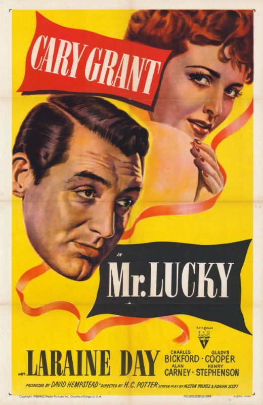 Repro 30x40cm - MR. LUCKY - U.S.