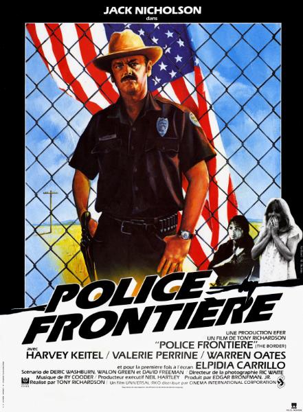 Affiche - POLICE FRONTIERE - 40x55cm