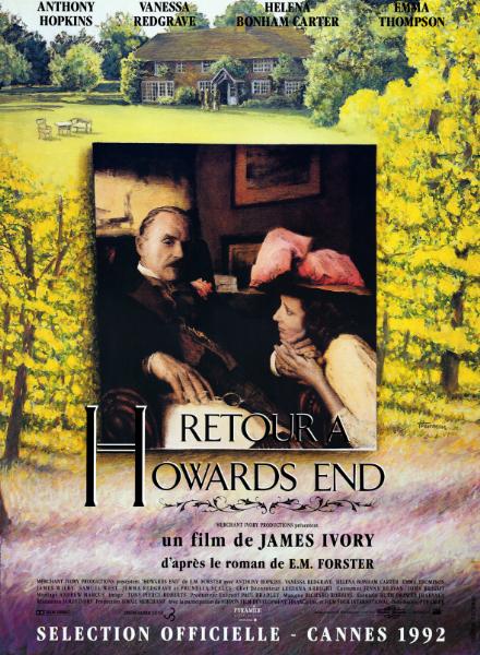 Affiche - RETOUR A HOWARDS END - 40x55cm