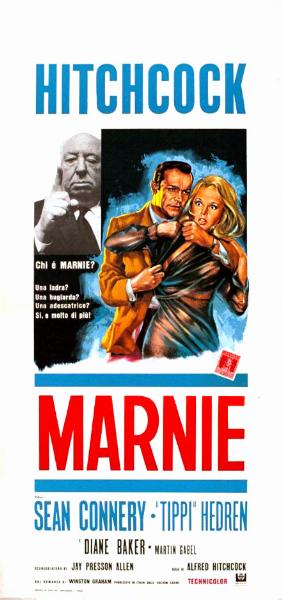 Affiche - PAS DE PRINTEMPS POUR MARNIE - 33x71cm