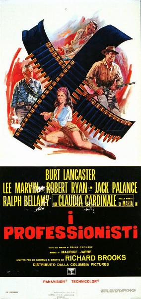 Affiche - PROFESSIONNELS (les) - 33x71cm
