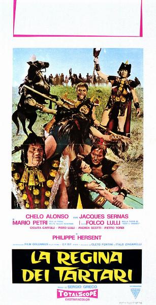 Affiche - REINE DES BARBARES (la) - Ressortie 33x71cm
