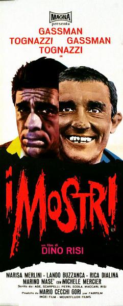 Affiche - MONSTRES (les) - Ressortie 33x71cm