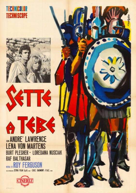 Repro 30x40cm - SETTE A TEBE - Italienne