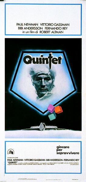 Affiche - QUINTET - 33x71cm