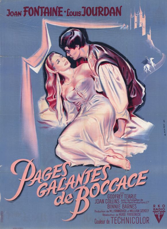 Affiche - PAGES GALANTES DE BOCCACE (les) - 120x160cm