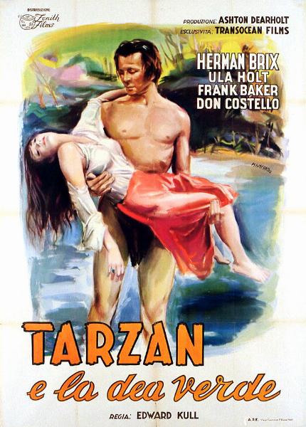 Affiche - NOUVELLES AVENTURES DE TARZAN (les) - 100x140cm