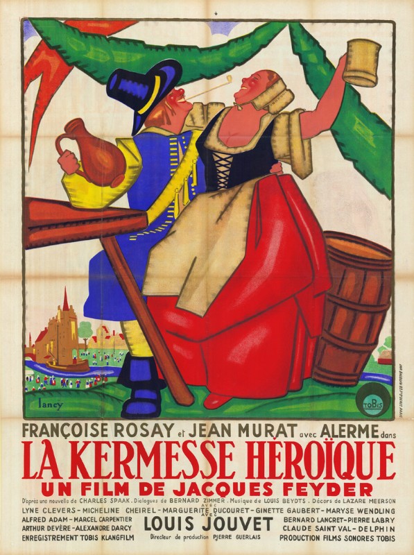 Repro 30x40cm - KERMESSE HEROIQUE (la) - Française