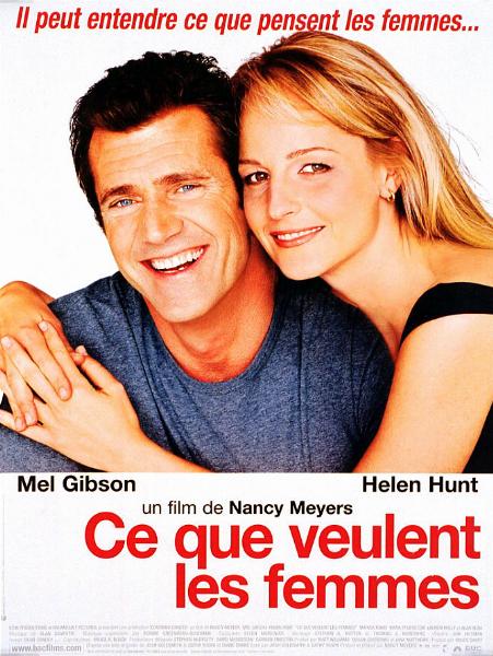 Affiche - CE QUE VEULENT LES FEMMES - 40x55cm