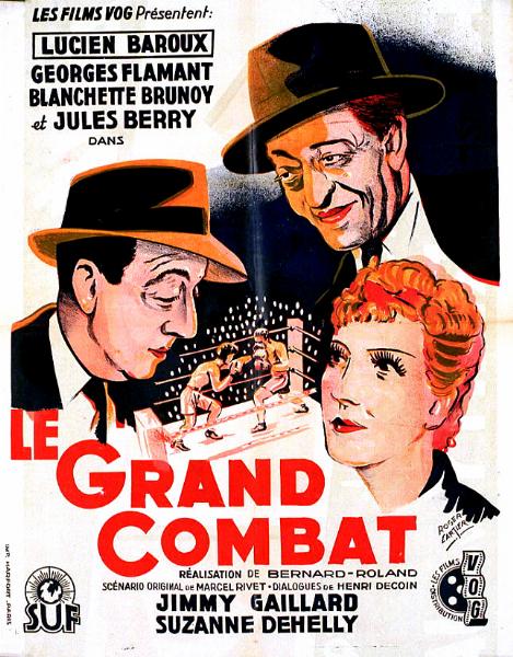 Affiche - GRAND COMBAT (le) - Ressortie 60x80cm