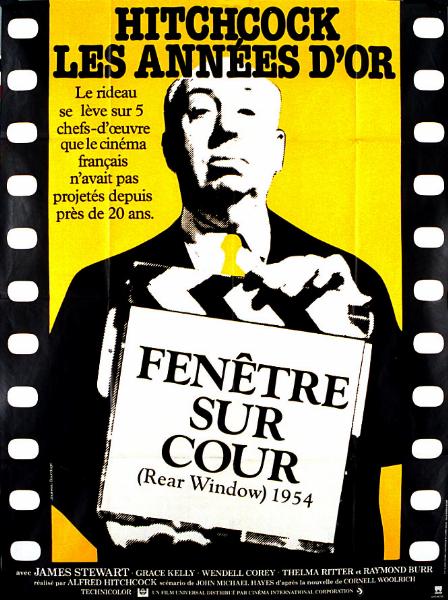 Affiche - FENETRE SUR COUR - Ressortie 120x160cm B