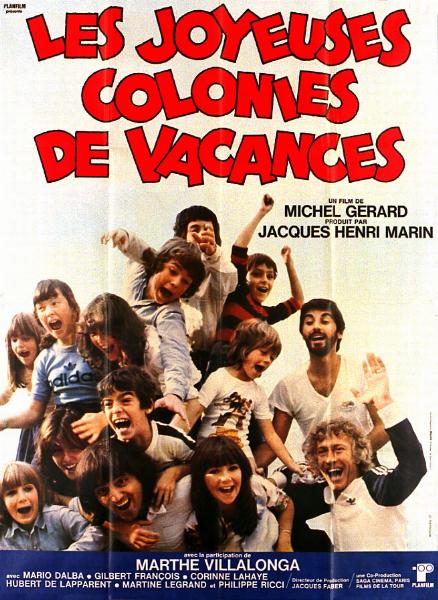 Affiche - JOYEUSES COLONIES DE VACANCES (les) - 120x160cm
