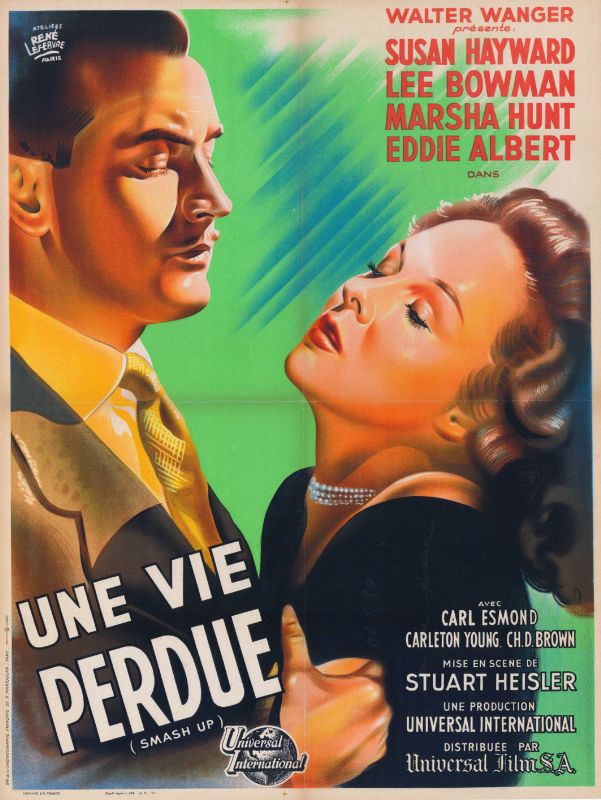 Repro 30x40cm - UNE VIE PERDUE - Française