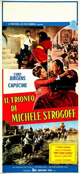 Affiche - TRIOMPHE DE MICHEL STROGOFF (le) - 33x71cm