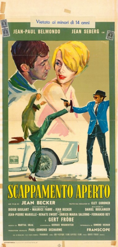 Affiche - ECHAPPEMENT LIBRE - 33x71cm