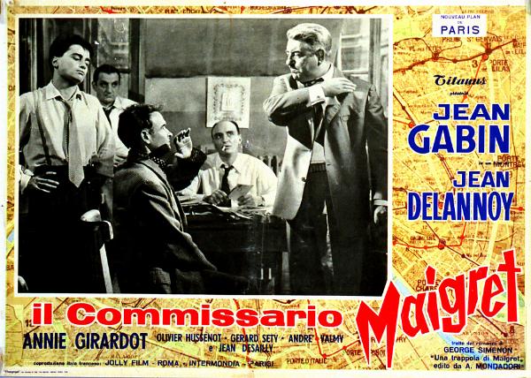 Repro 30x40cm - MAIGRET TEND UN PIEGE - Italienne