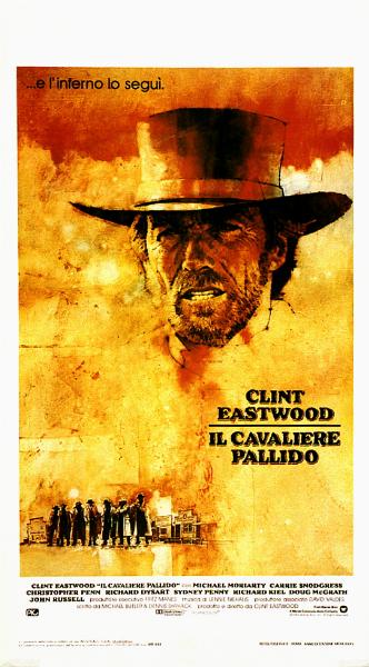 Affiche - PALE RIDER - 33x71cm