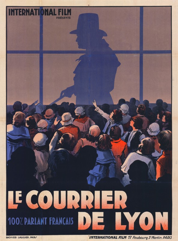 Repro 30x40cm - COURRIER DE LYON (le) - Française