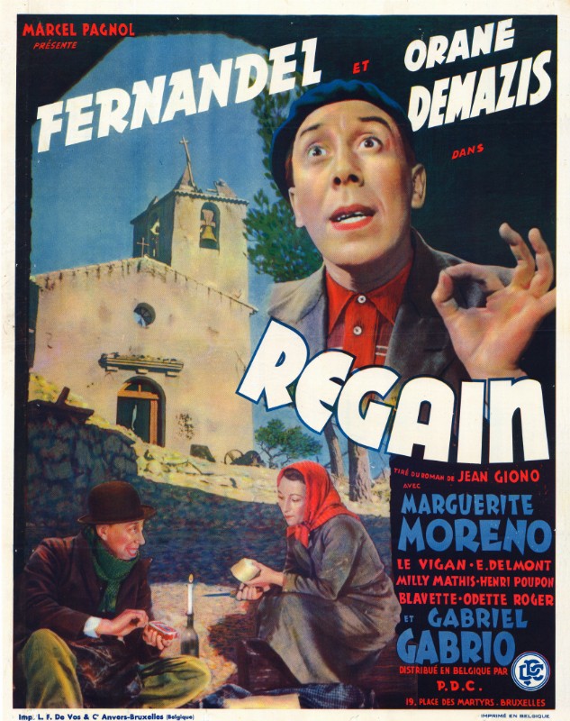 Repro 30x40cm - REGAIN - Belge