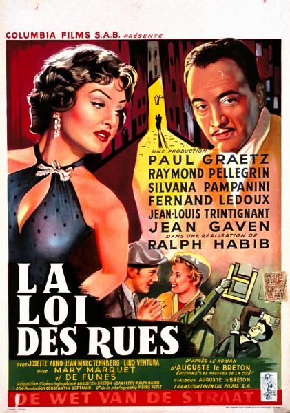 Repro 30x40cm - LOI DES RUES (la) - Belge
