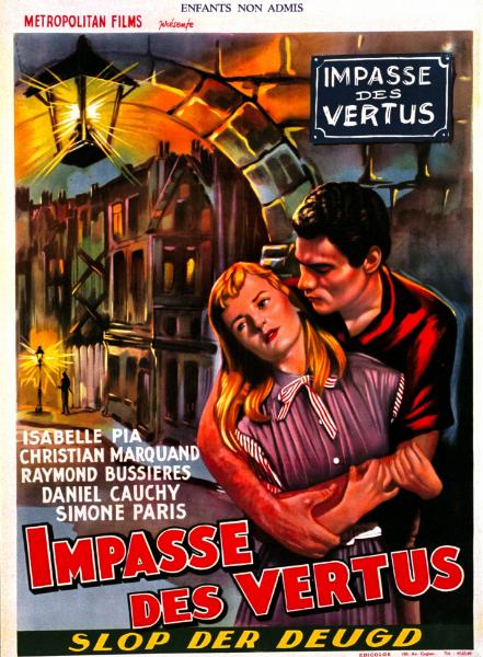 Affiche - IMPASSE DES VERTUS - 36x56cm