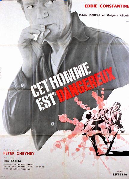 Affiche - CET HOMME EST DANGEREUX - Ressortie 120x160cm