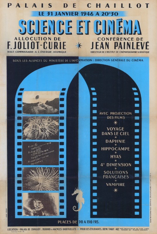 Affiche - SCIENCE ET CINEMA - 80x120cm
