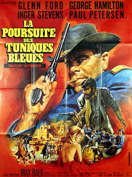 Affiche - POURSUITE DES TUNIQUES BLEUES (la) - 120x160cm