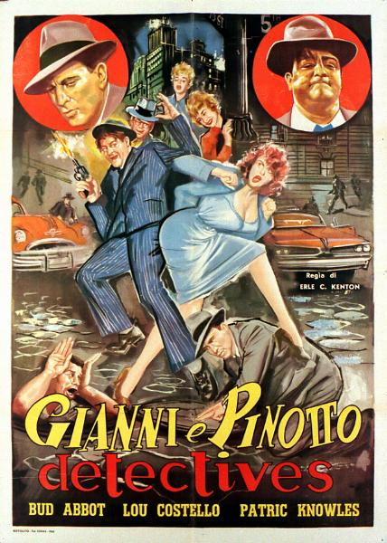 Affiche - DEUX NIGAUDS DETECTIVES - 100x140cm