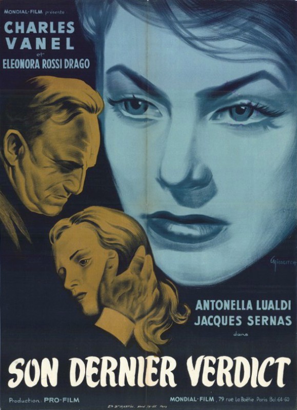 Affiche - SON DERNIER VERDICT - 60x80cm