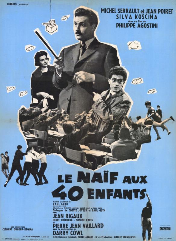Repro 30x40cm - NAIF AUX QUARANTE ENFANTS (le) - Française