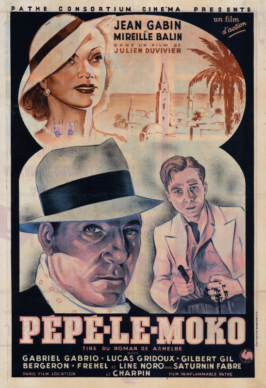 Repro 30x40cm - PEPE LE MOKO - Française