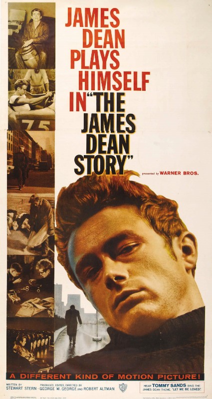 Repro 30x40cm - JAMES DEAN STORY - U.S.