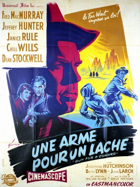 Affiche - UNE ARME POUR UN LACHE - 120x160cm