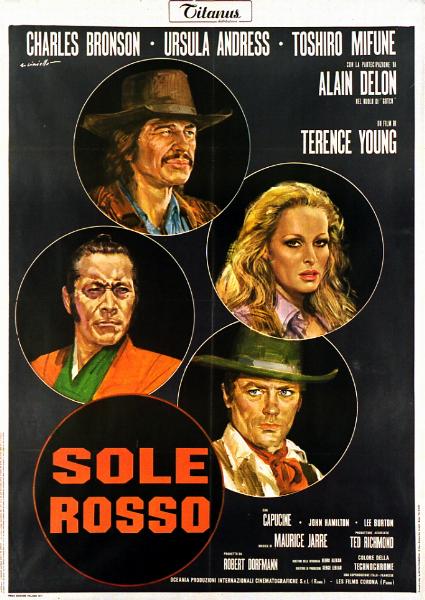 Affiche - SOLEIL ROUGE - 100x140cm