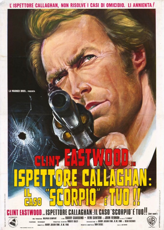 Repro 30x40cm - INSPECTEUR HARRY (l') - Italienne B