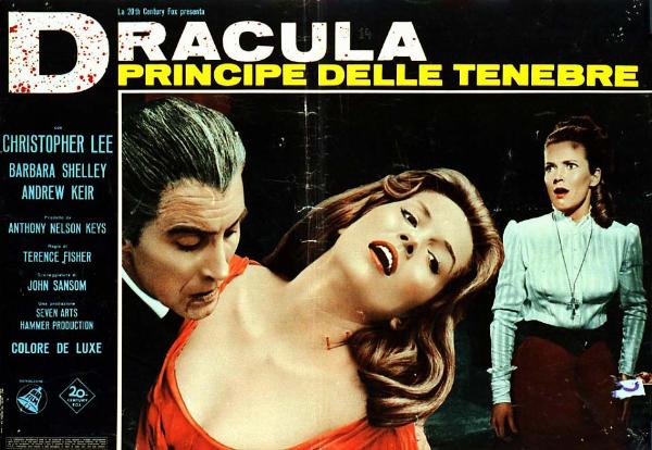 Repro 30x40cm - DRACULA PRINCE DES TENEBRES - Italienne B
