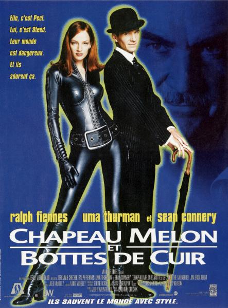 Affiche - CHAPEAU MELON ET BOTTES DE CUIR - 40x55cm