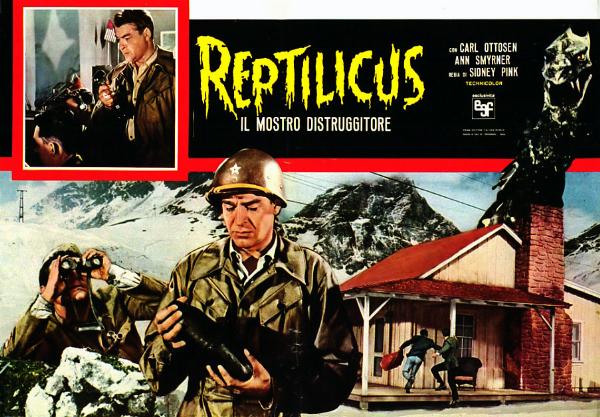Affiche - REPTILICUS LE MONSTRE DE MERS - 47x66cm D