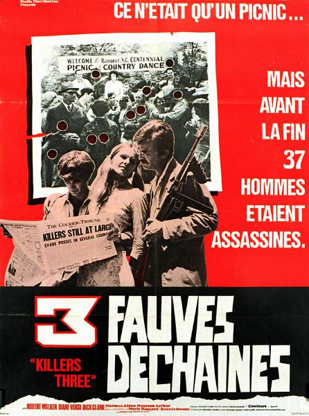 Affiche - TROIS FAUVES DECHAINES - 80x120cm