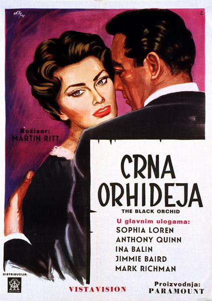 Affiche - ORCHIDEE NOIRE (l') - 50x70cm