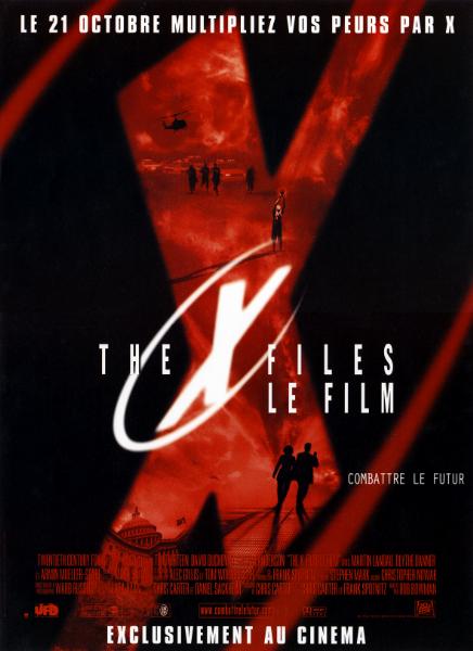 Affiche - X-FILES (the) : LE FILM, COMBATTRE LE FUTUR - 40x55cm