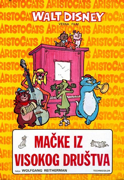 Affiche - ARISTOCHATS (les) - 50x70cm