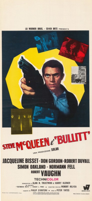 Affiche - BULLITT - Ressortie 33x71cm